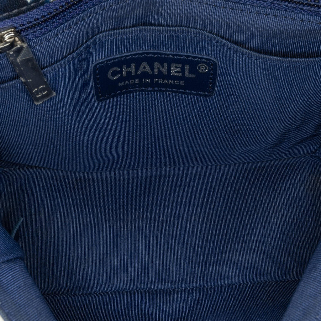 Chanel Mini Square Classic Printed Lambskin Airlines Flap (SHG-hfSUwf)