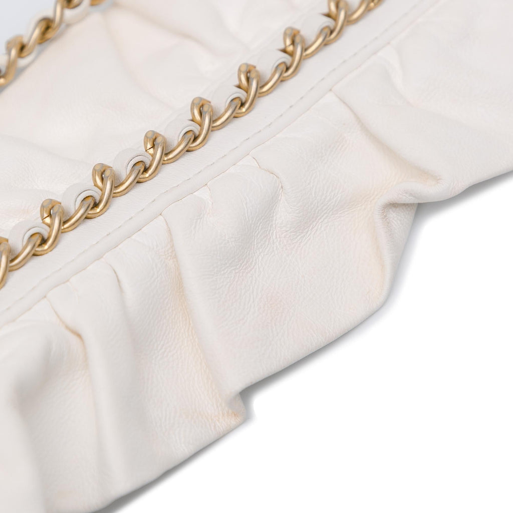 Chanel Mini Square Lambskin Romance Single Flap (SHG-cLMyQW)