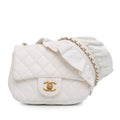 Chanel Mini Square Lambskin Romance Single Flap (SHG-cLMyQW)