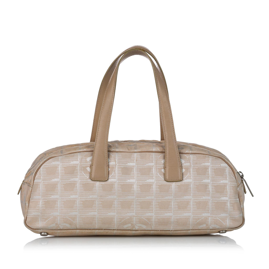 Chanel New Travel Line Canvas Handbag (SHG-1dbBYl)