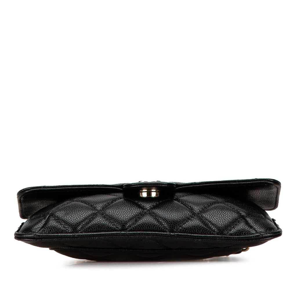 Chanel Nylon Graffiti Foldable Shopping Tote in Caviar Flap (SHG-HcnFTW)