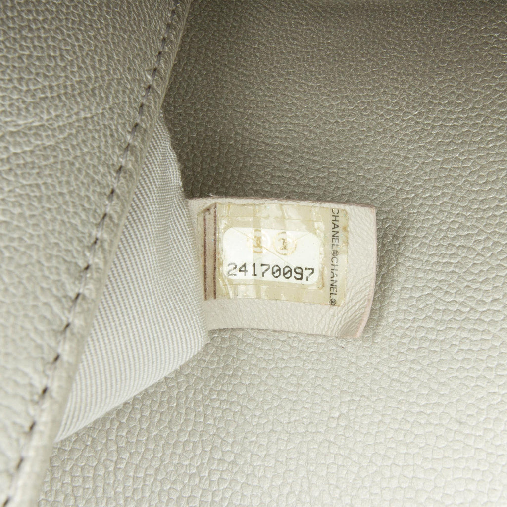 Chanel Old Medium Quilted Caviar Boy Flap