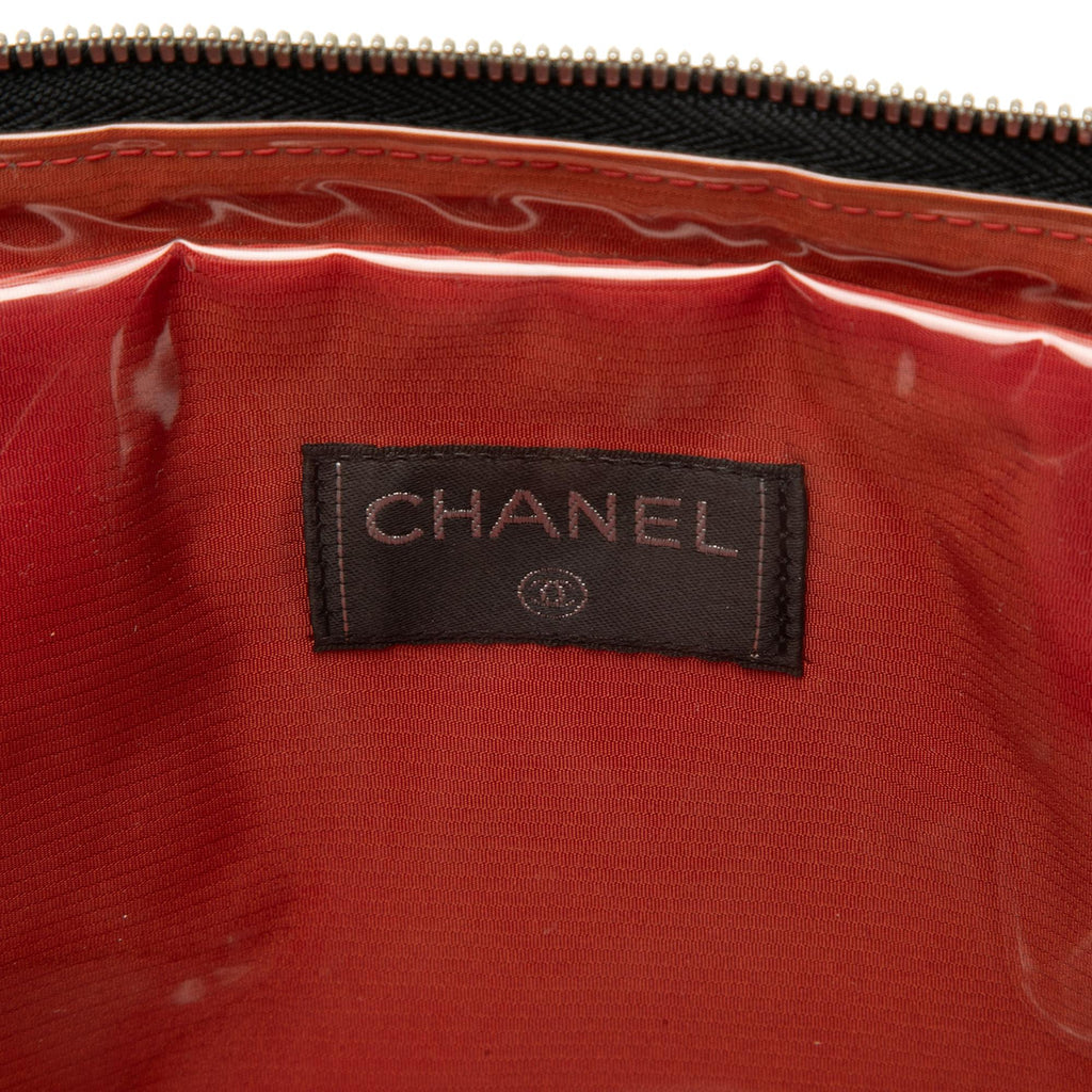 Chanel Old Travel Line Nylon Handbag