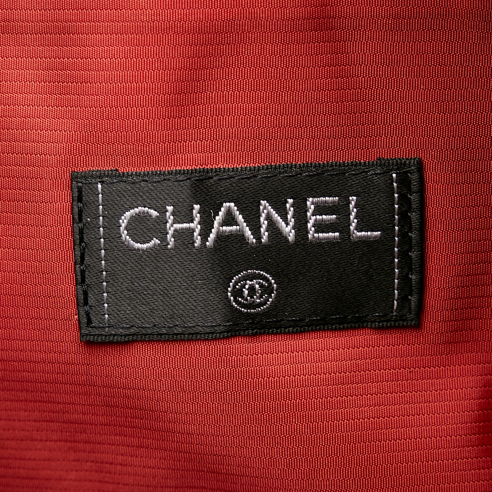 Chanel Old Travel Line Nylon Tote Bag (SHG-27898)