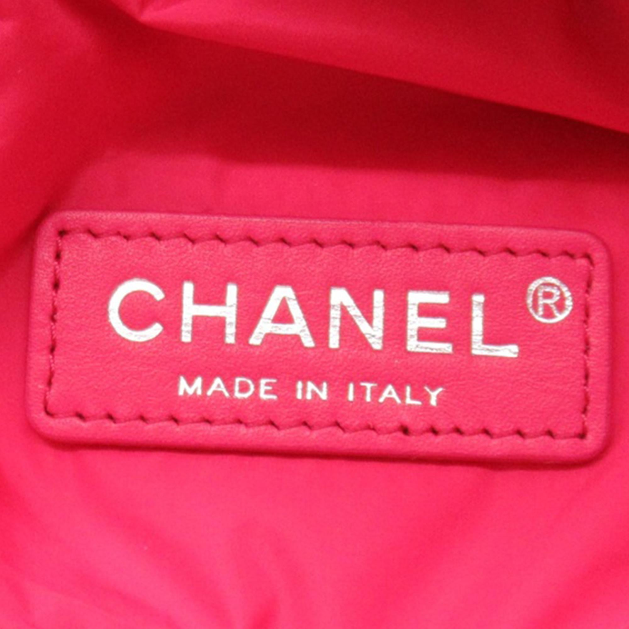 Chanel Printed Nylon Coco Neige Convertible Backpack (SHG-eS0Mxe)