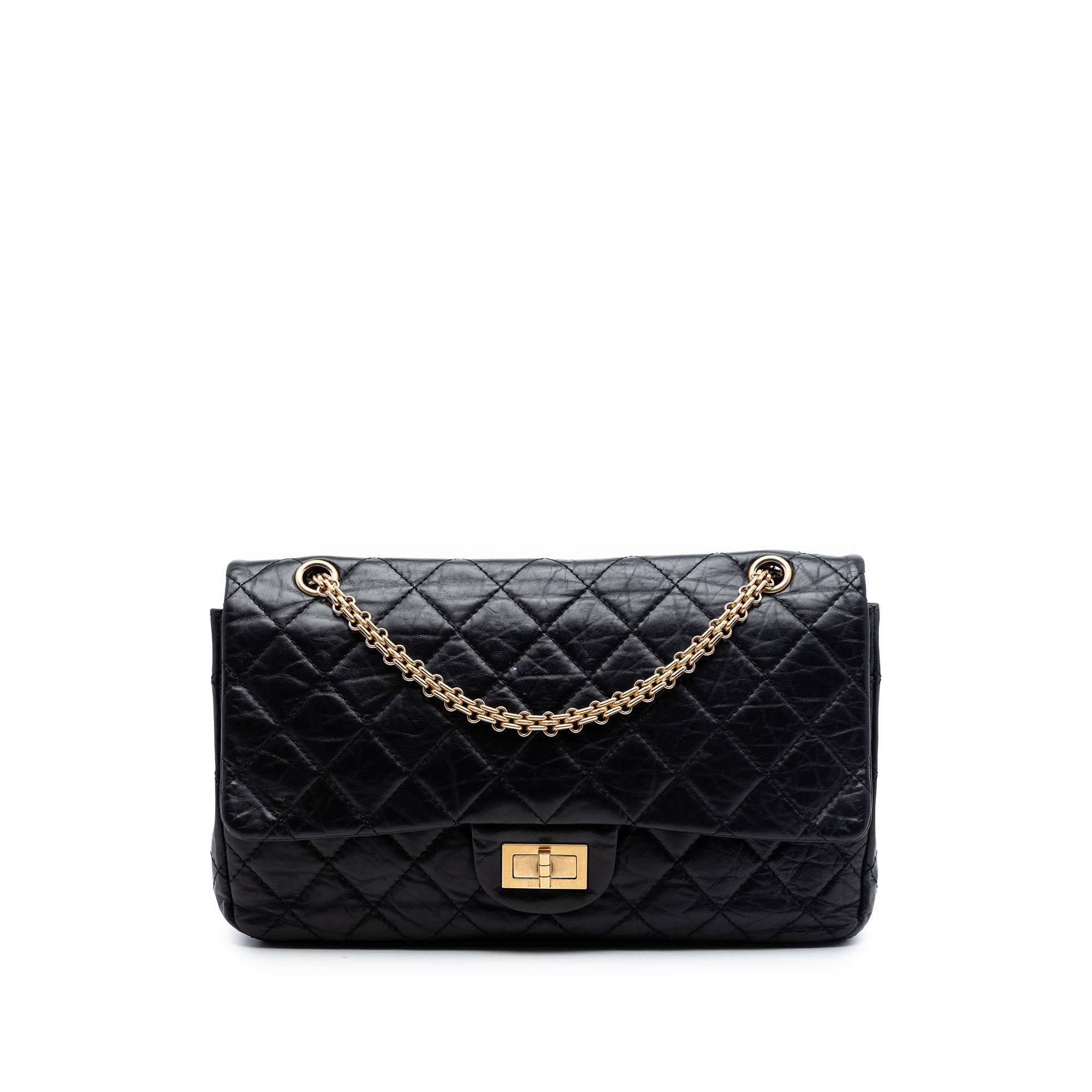 Chanel Quilted Aged Calfskin Reissue 2.55 Double Flap 227