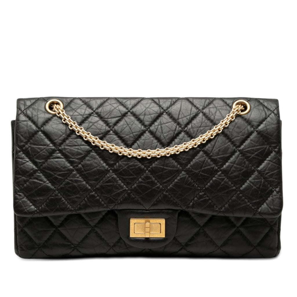 Chanel Quilted Aged Calfskin Reissue 2.55 Double Flap 227