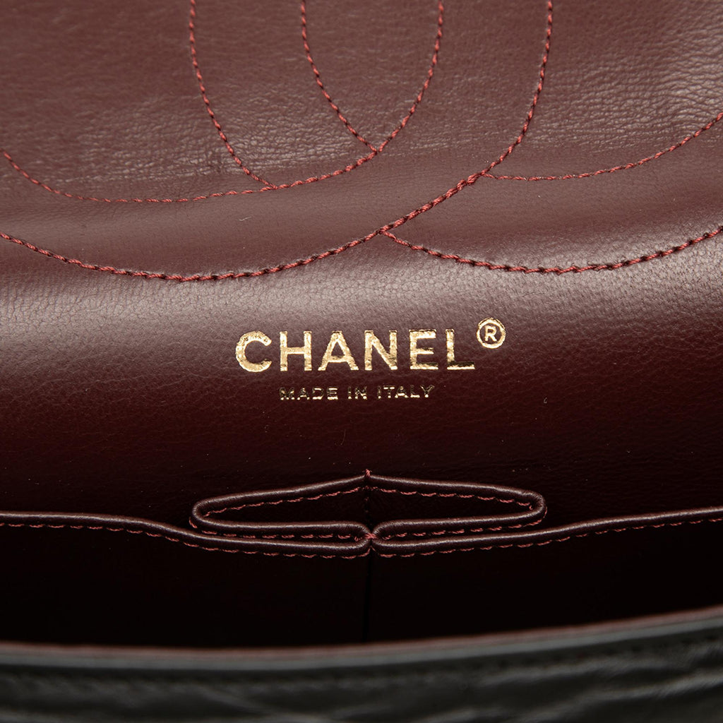 Chanel Quilted Aged Calfskin Reissue 2.55 Double Flap 227
