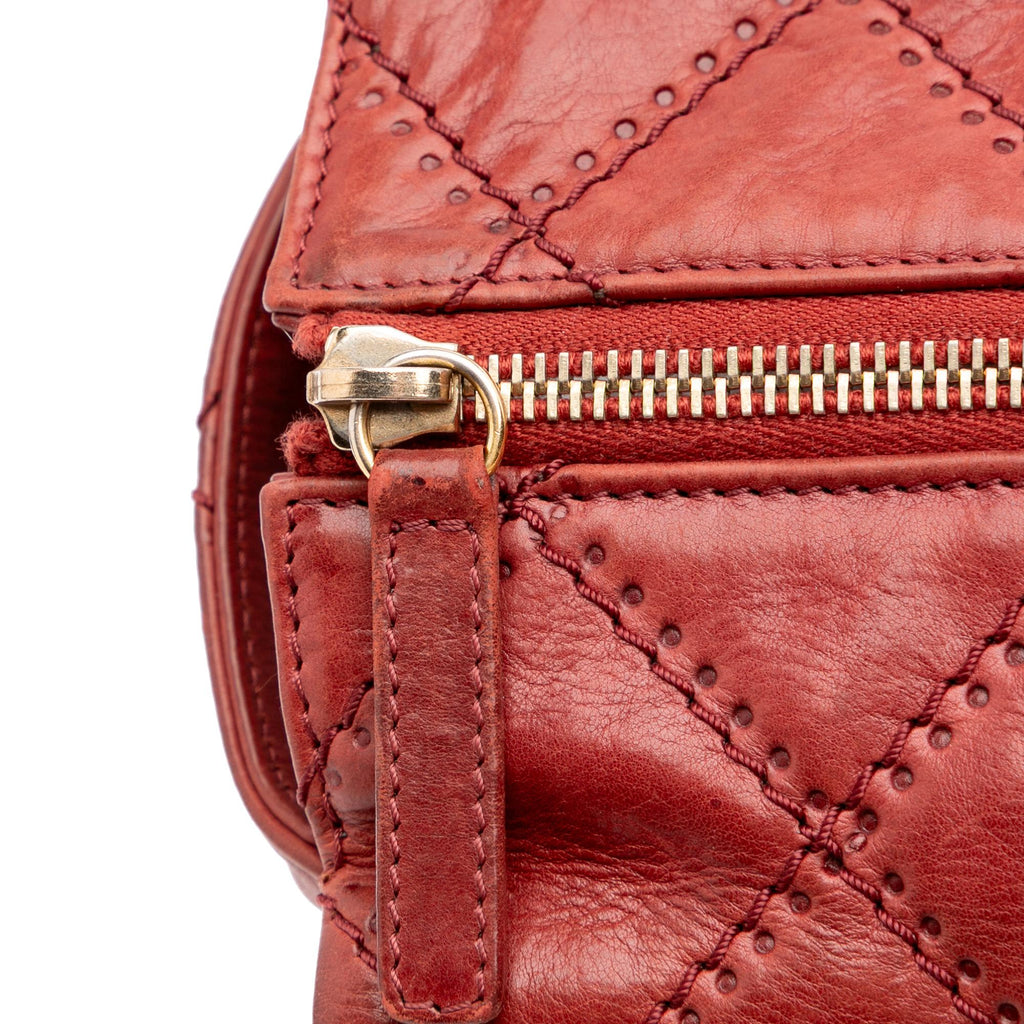 Chanel Quilted Calfskin Retro Chain Camera Flap