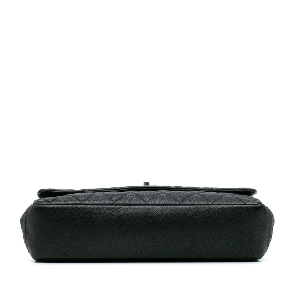 Chanel Quilted Iridescent Caviar Lady Pearly Flap