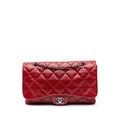 Chanel Quilted Lambskin 3 Accordion Flap