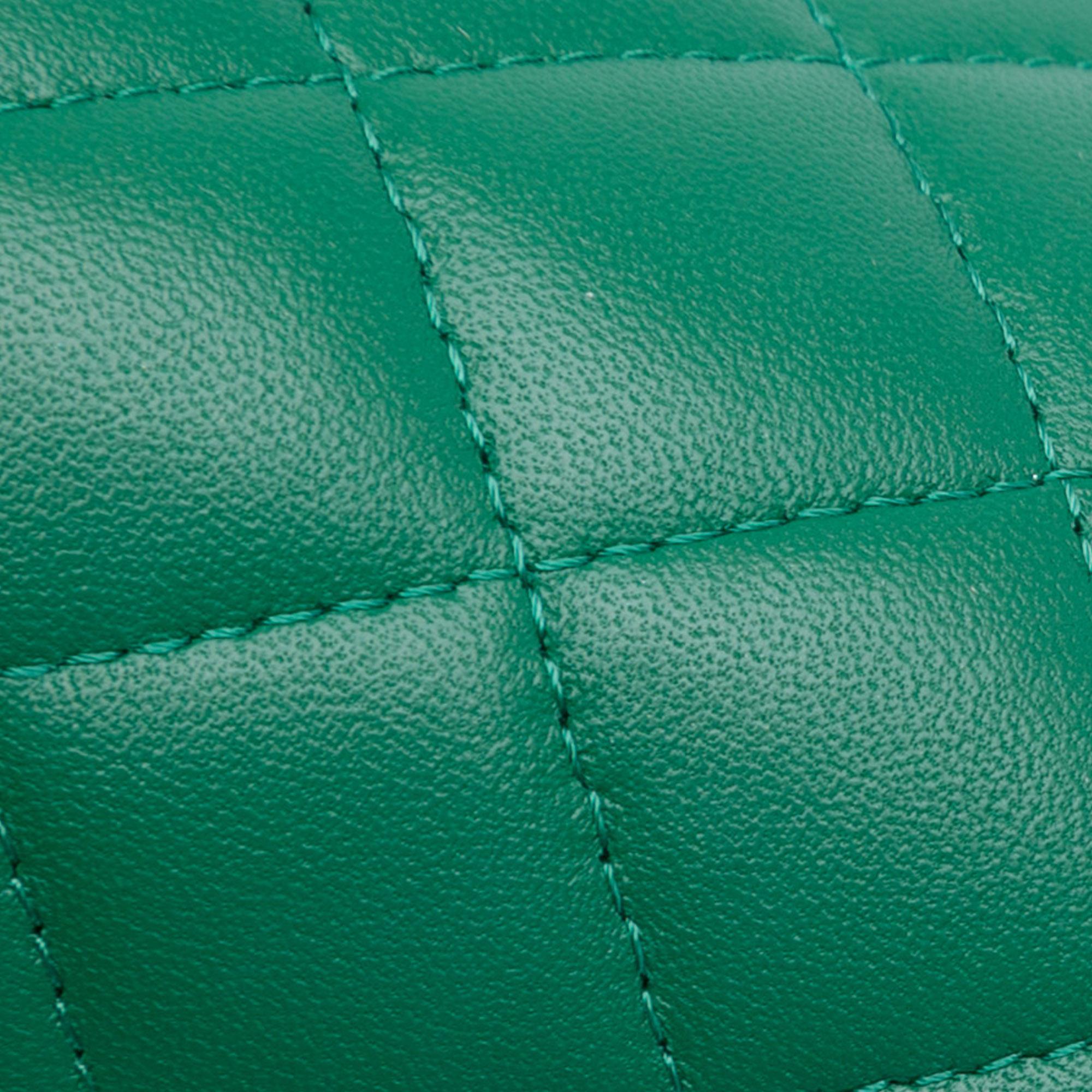 Chanel Quilted Lambskin Afternoon Tea Vanity Case with Chain