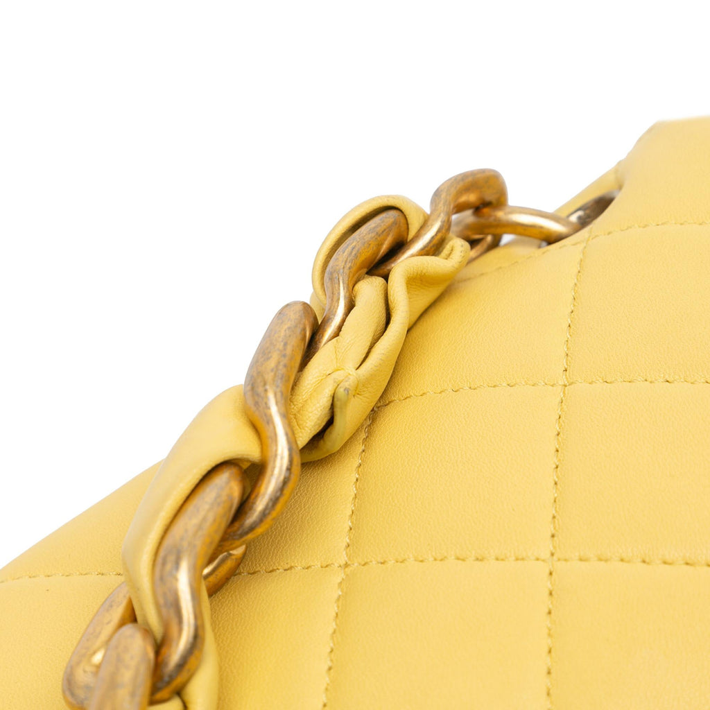 Chanel Quilted Lambskin Chain Is More Flap