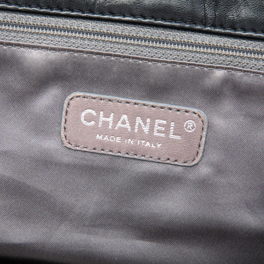 Chanel Quilted Lambskin East West Mademoiselle Flap