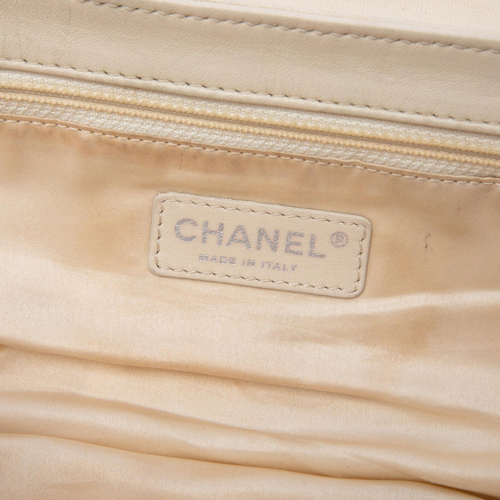 Chanel Quilted Lambskin East West Mademoiselle Flap