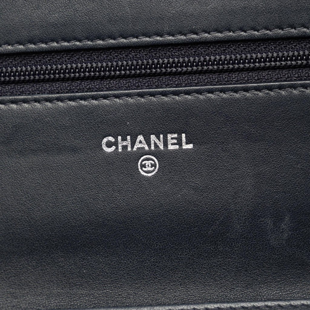 Chanel Quilted Lambskin Golden Class Wallet On Chain