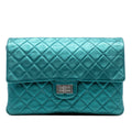 Chanel Quilted Metallic Calfskin Reissue 2.55 Flap 226