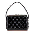 Chanel Quilted Patent Leather Box Handbag