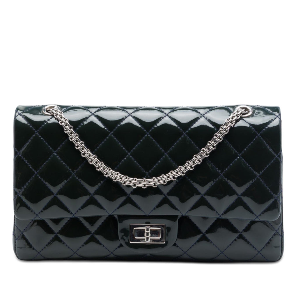 Chanel Quilted Patent Reissue 2.55 Double Flap 227