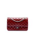 Chanel Quilted Patent Reissue 2.55 Double Flap 227