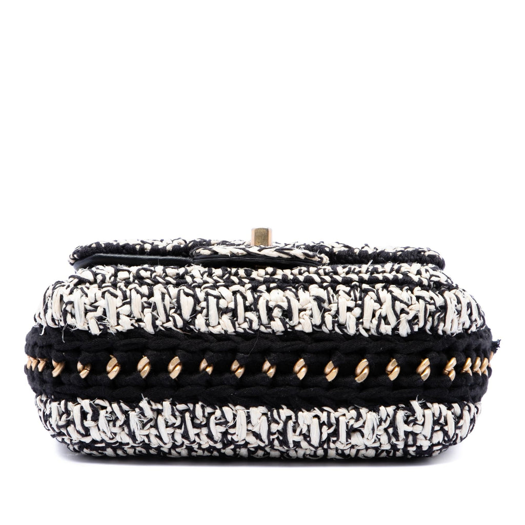 Chanel Raffia Braided with Love Flap