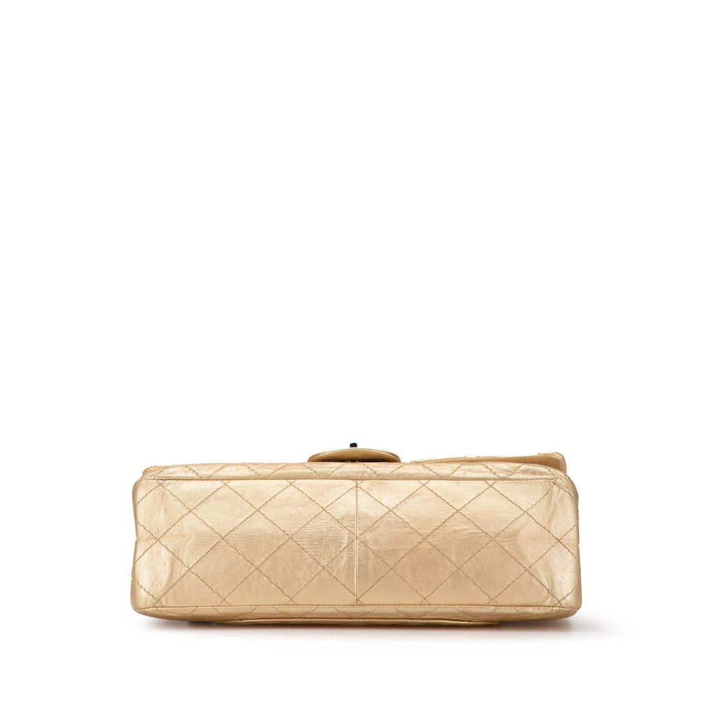 Chanel Reissue 2.55 Aged Calfskin Double Flap 227 (SHG-elkFh5)
