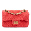 Chanel Reissue 2.55 Quilted Tweed Single Flap 224