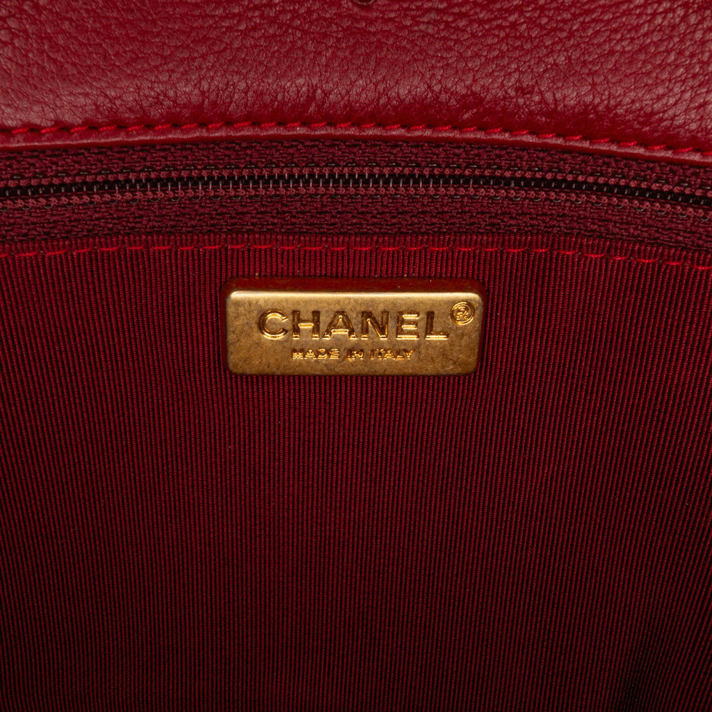 Chanel Rock Corner Chevron Flap Bag (SHG-xAzd8d)