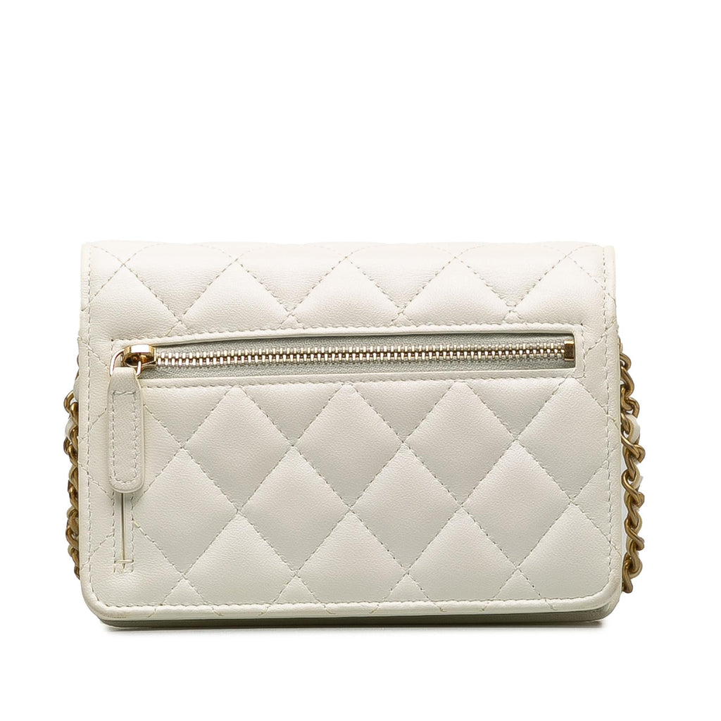 Chanel Romance Lambskin Wallet On Chain (SHG-O9aGrO)