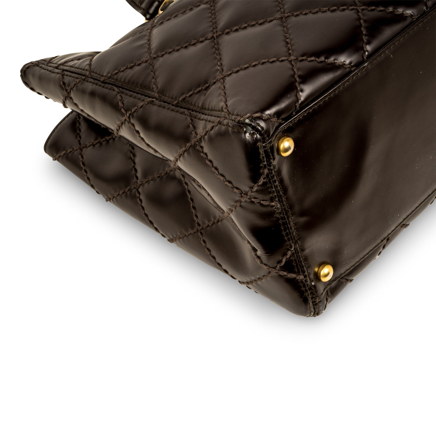 Chanel Vintage Quilted Shopping Tote