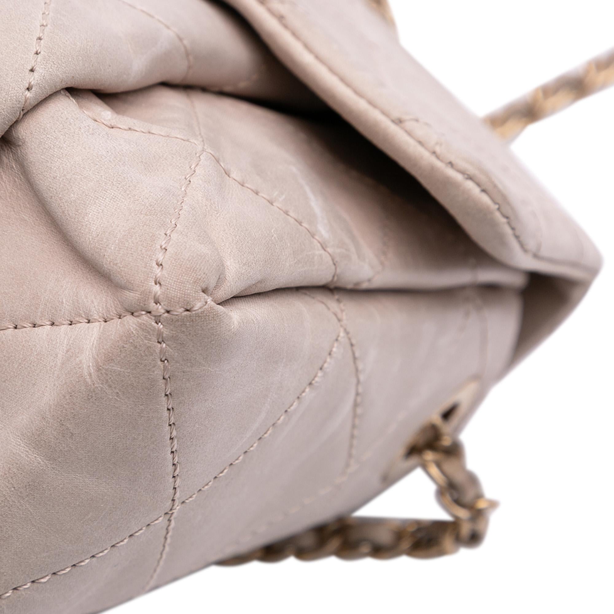 Chanel Small Aged Calfskin Chic Quilt Flap