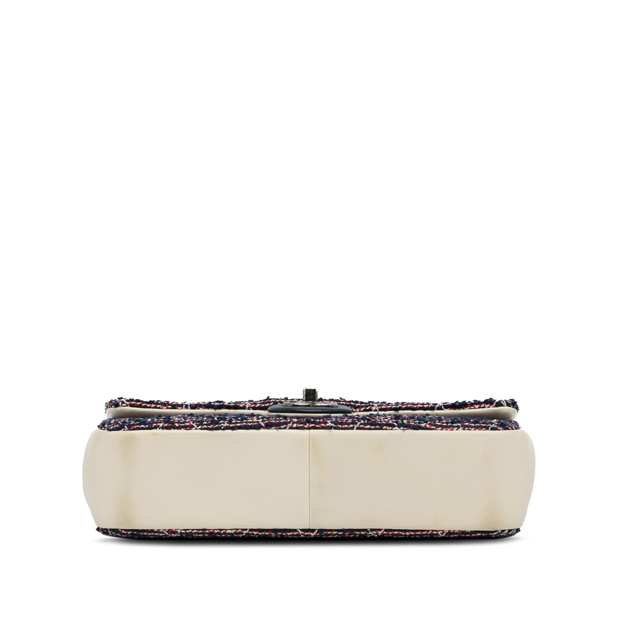 Chanel Small Airlines Tweed Flap