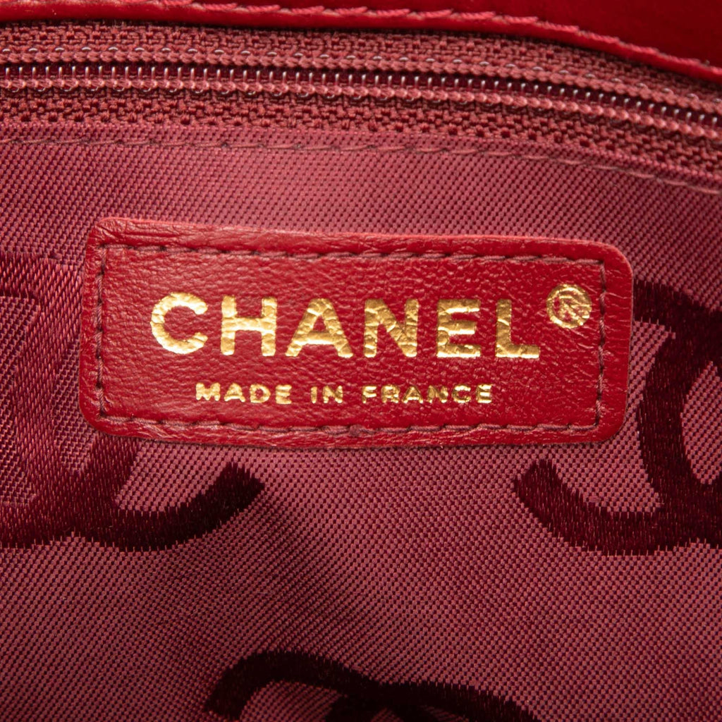 Chanel Small CC Calfskin Surpique Tote
