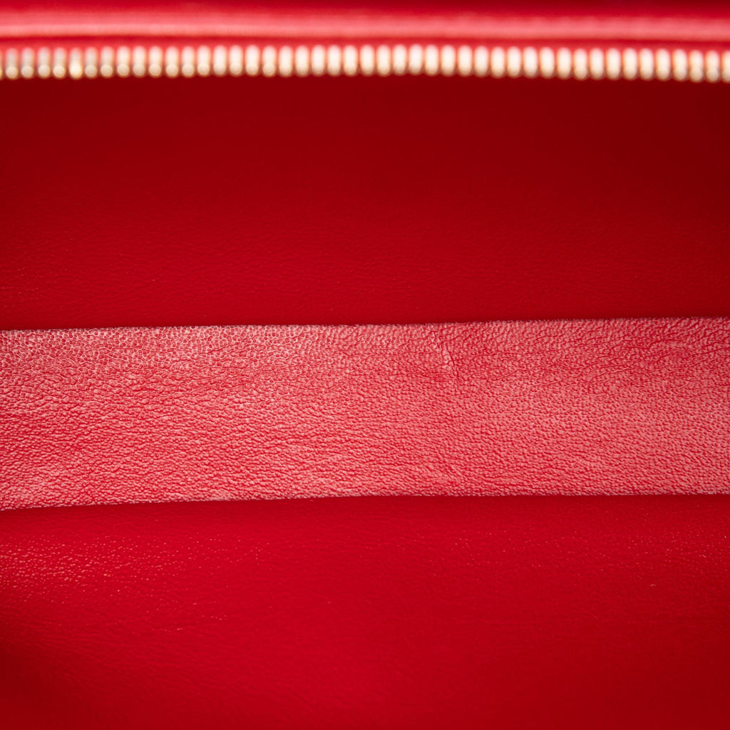Chanel Small CC Chevron Calfskin Envelope Flap