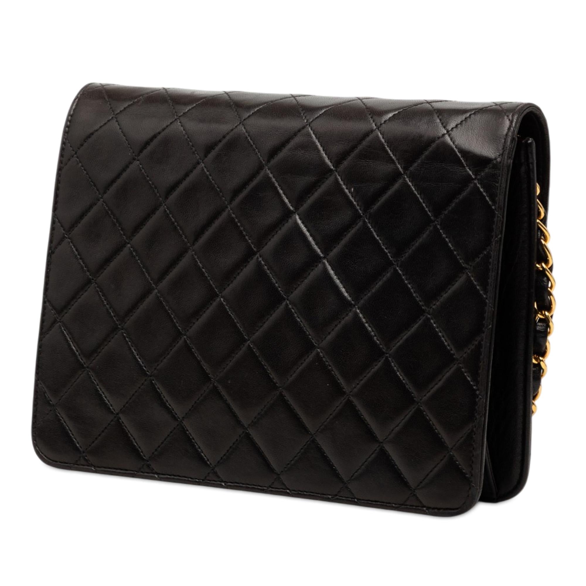 Chanel Small CC Quilted Lambskin Single Flap