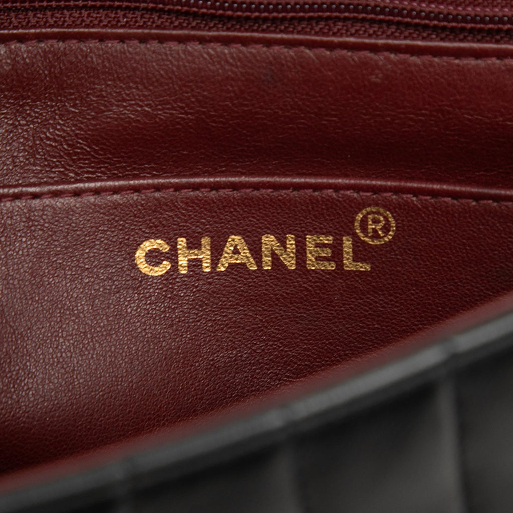 Chanel Small CC Vertical Quilted Lambskin Single Flap