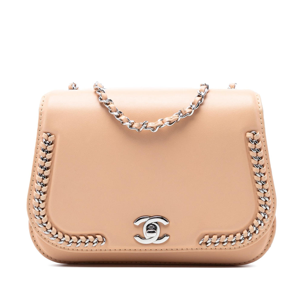Chanel Small Calfskin Braided Chic Flap