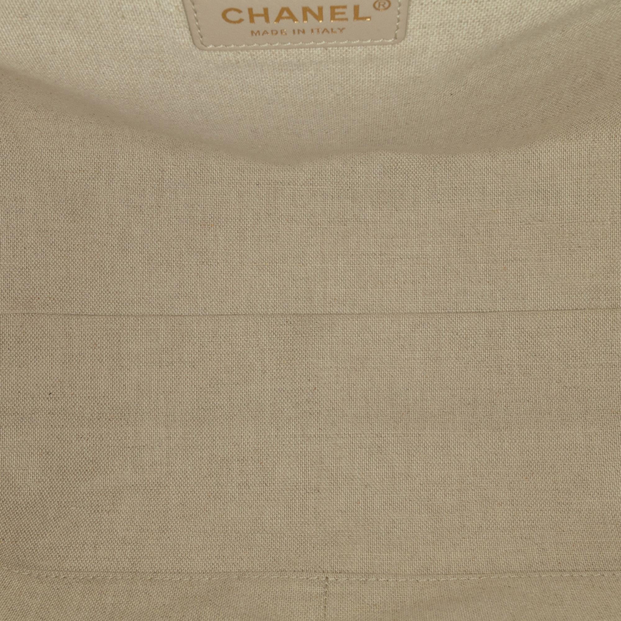 Chanel Small Canvas Deauville Satchel (SHG-CZQGuG)