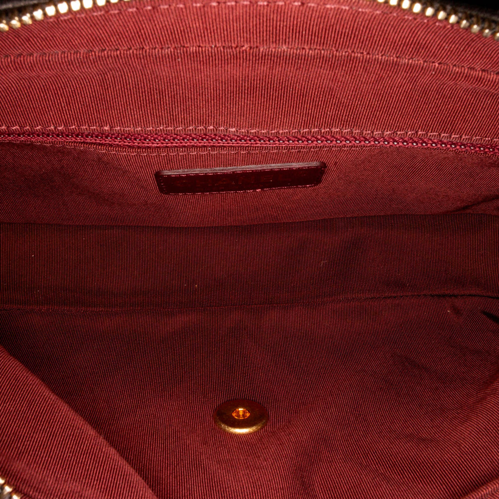 Chanel Small Chevron Lambskin Single Flap (SHG-P98Q6l)