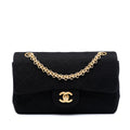 Chanel Small Classic Jersey Double Flap