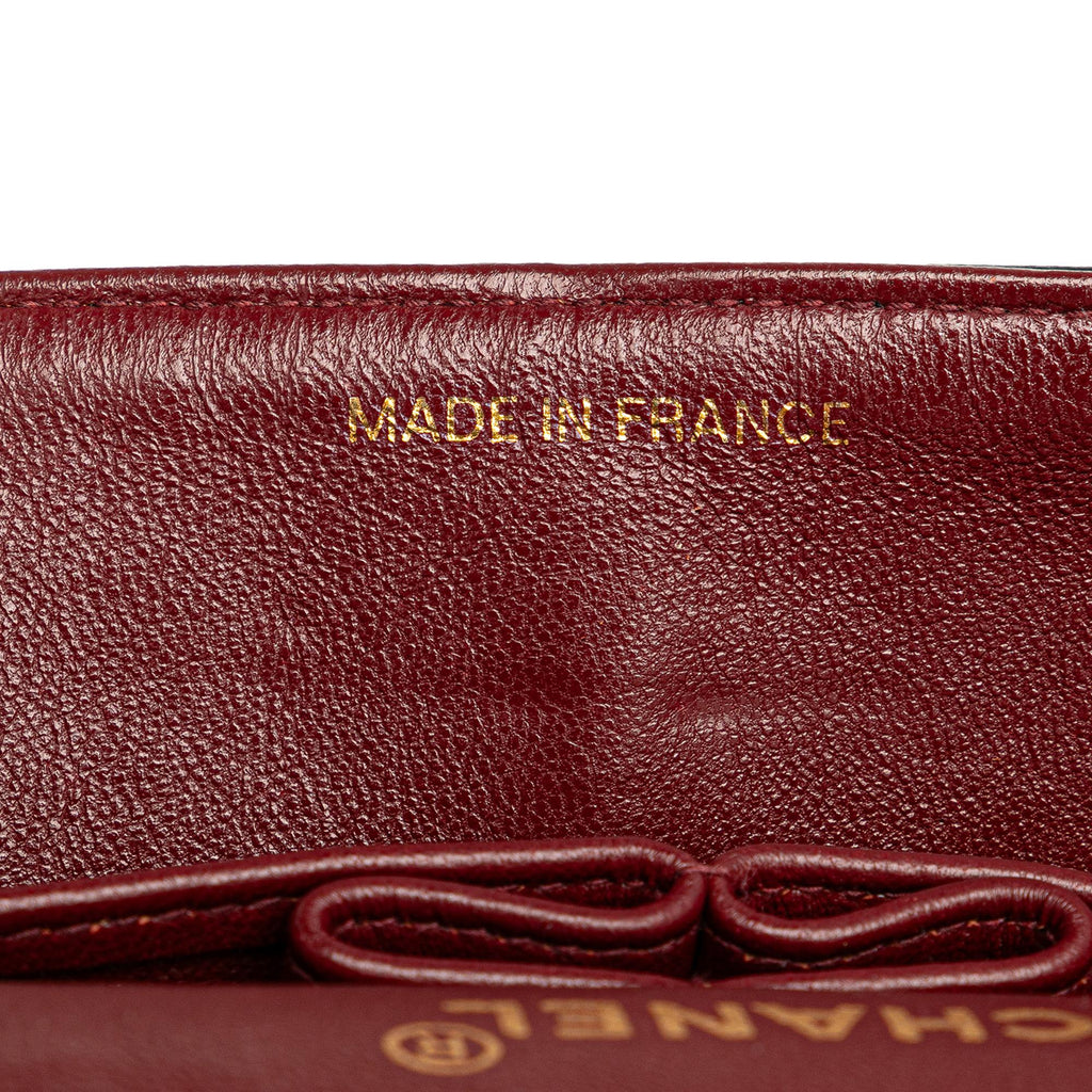 Chanel Small Classic Lambskin Double Flap (SHG-OOHqjQ)