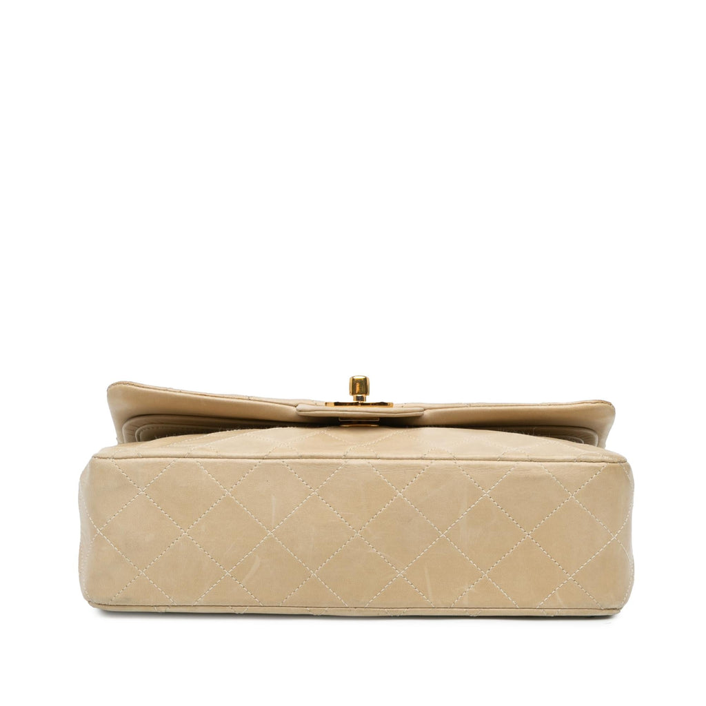 Chanel Small Classic Lambskin Double Flap (SHG-1zFtgm)
