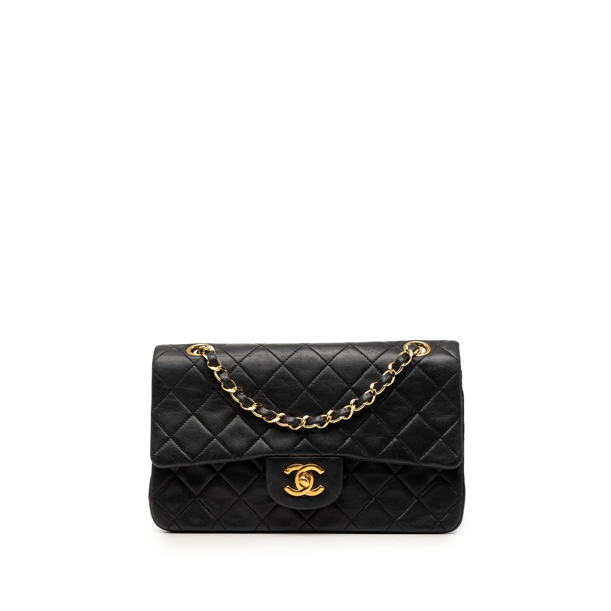 Chanel Small Classic Lambskin Double Flap