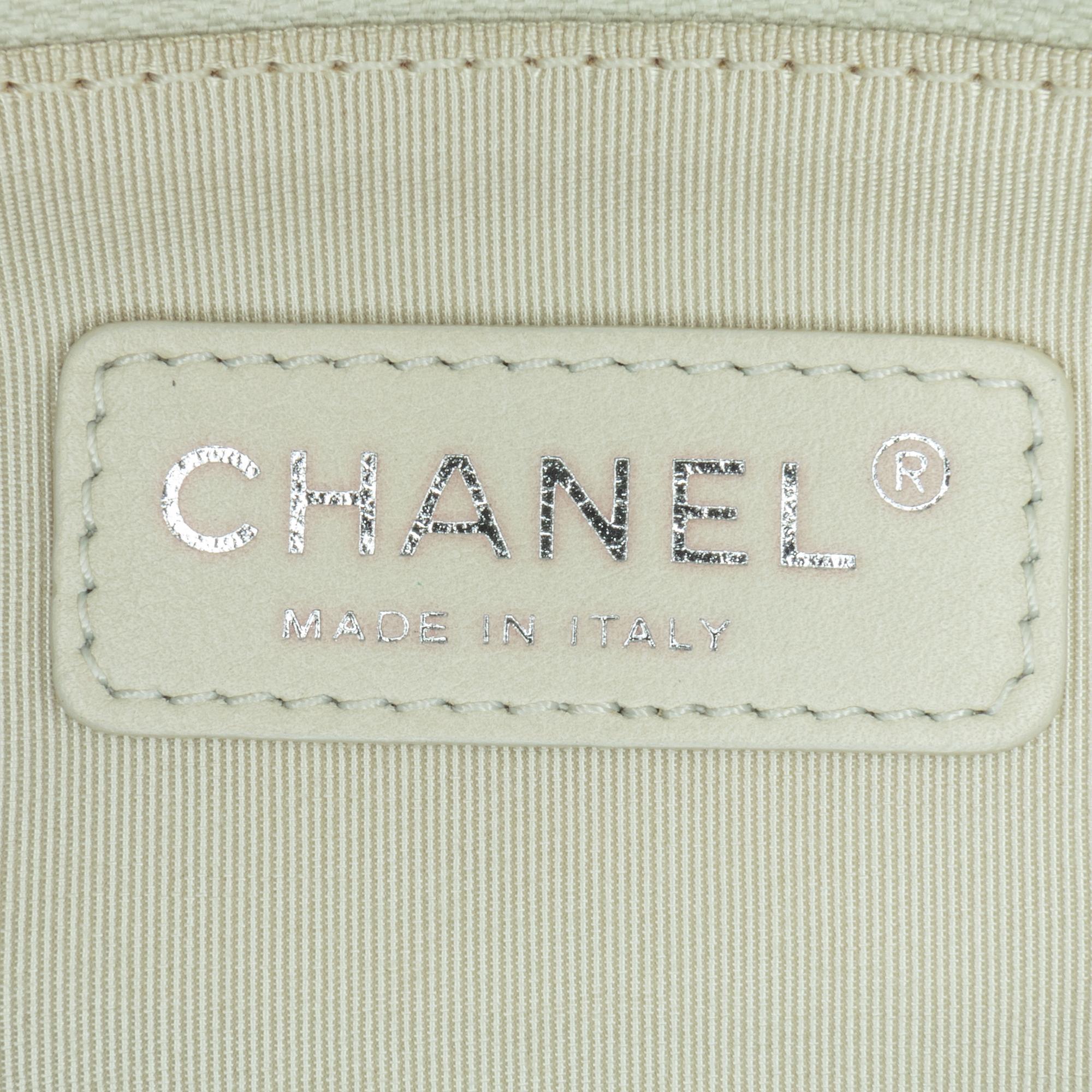 Chanel Small Denim Canebiers Net Flap (SHG-szdQkm)