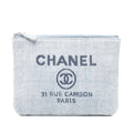 Chanel Small Denim Deauville O Case Clutch