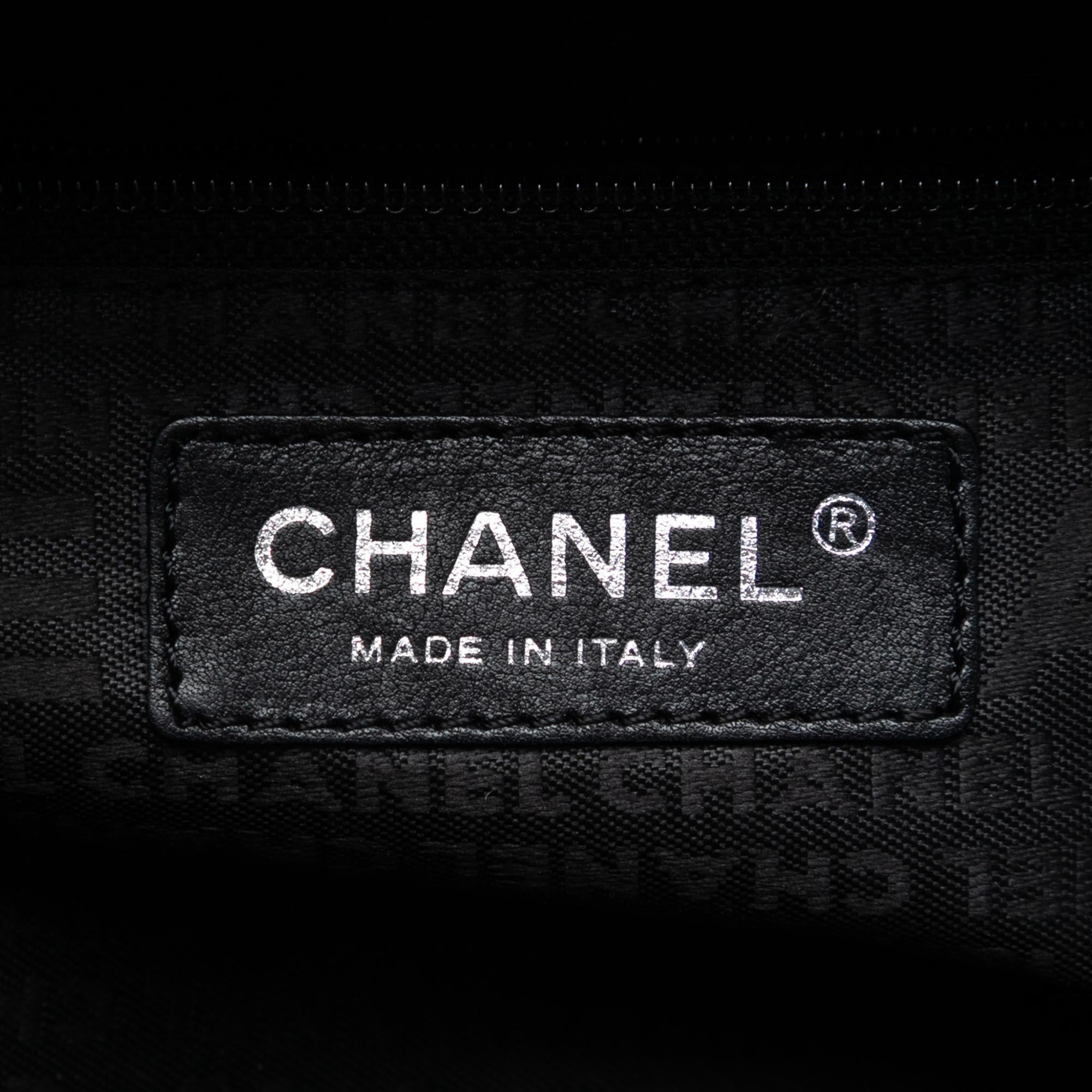 Chanel Small Distressed Lambskin Lady Braid Tote