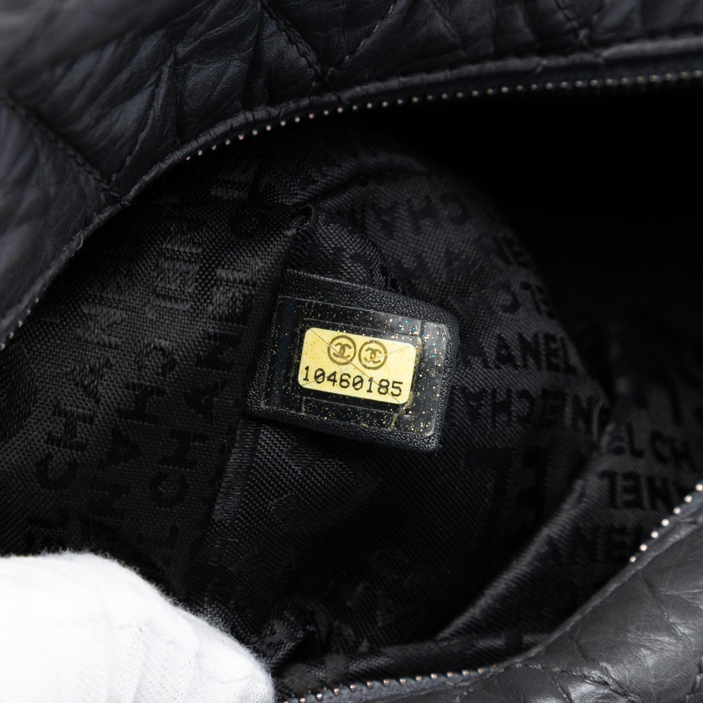 Chanel Small Distressed Lambskin Lady Braid Tote