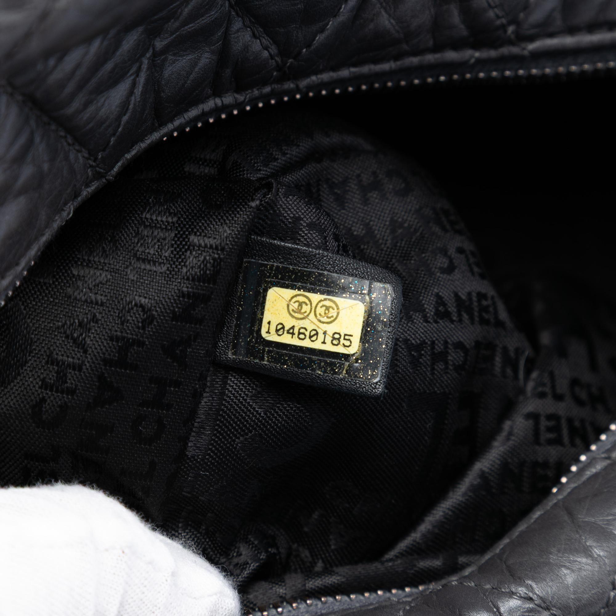 Chanel Small Distressed Lambskin Lady Braid Tote