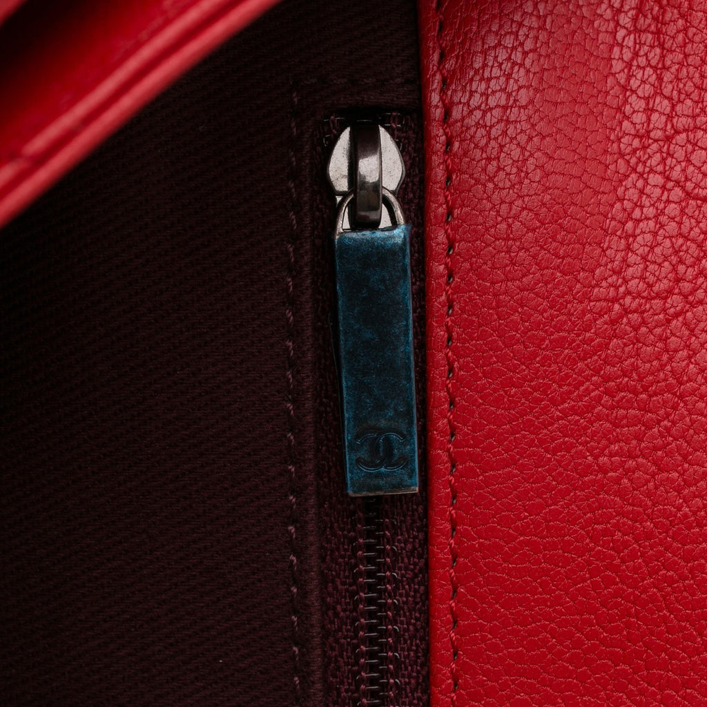 Chanel Small Goatskin Double Carry Waist Chain Flap