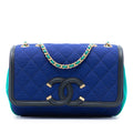 Chanel Small Jersey CC Filigree Flap
